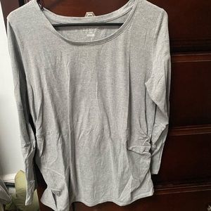 2 maternity long sleeve shirts